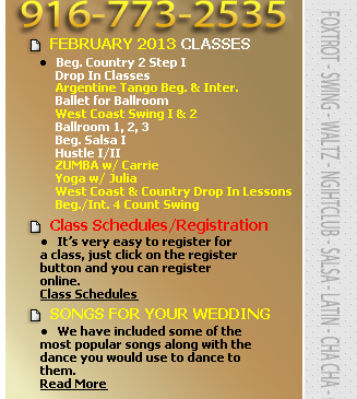 Register Now For March Classes! Register 03/10/08 For April Classes!