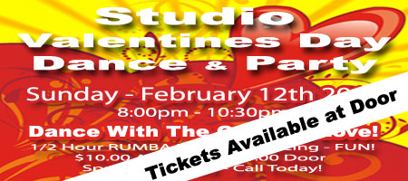 Studio Valentines Day Party!