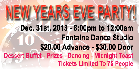 New Years Eve Party!